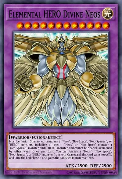 Elemental HERO Divine Neos — Carta Yu-Gi-Oh!
