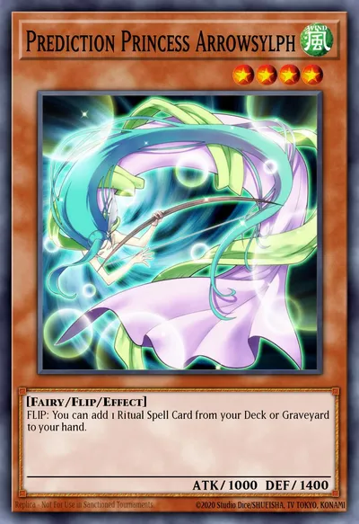 Prediction Princess Arrowsylph — Carta Yu-Gi-Oh!