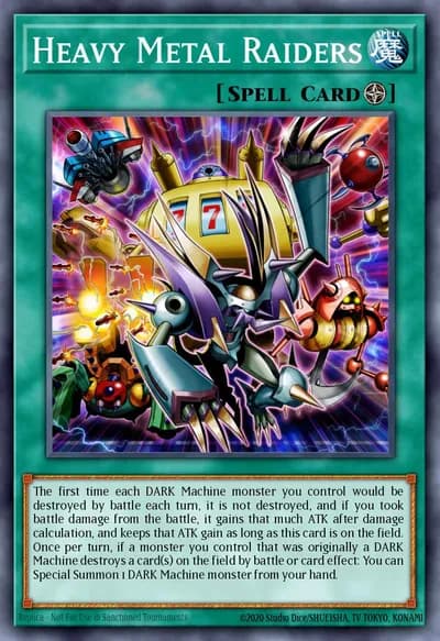 Heavy Metal Raiders — Carta Yu-Gi-Oh!