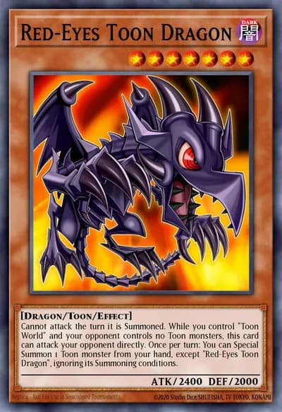 Red-Eyes Toon Dragon — Carta Yu-Gi-Oh!