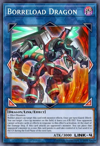 Borreload Dragon — Carta Yu-Gi-Oh!