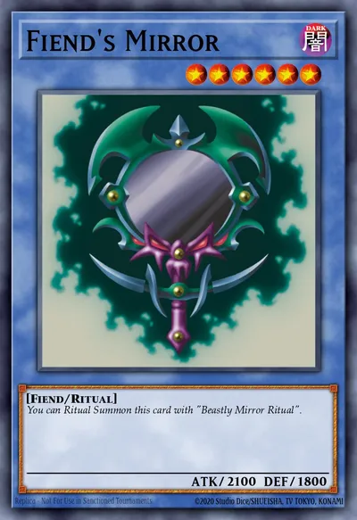 Fiend's Mirror — Carta Yu-Gi-Oh!