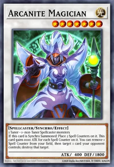 Arcanite Magician — Carta Yu-Gi-Oh!