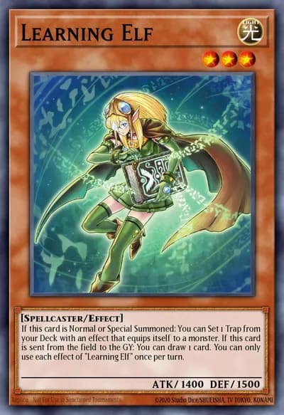 Elfo do Aprendizado — Carta Yu-Gi-Oh!