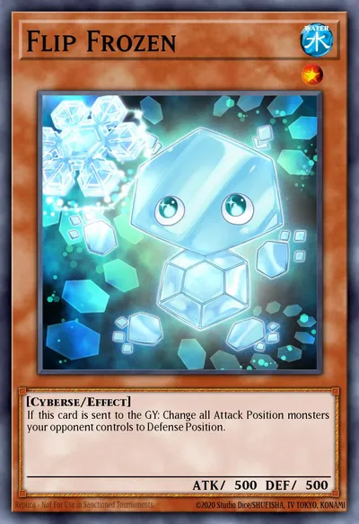 Flip Frozen — Carta Yu-Gi-Oh!