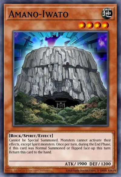 Amano-Iwato — Carta Yu-Gi-Oh!
