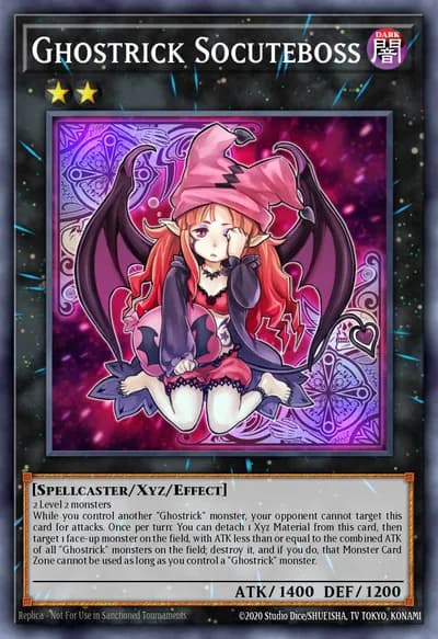 Ghostrick Socuteboss — Carta Yu-Gi-Oh!