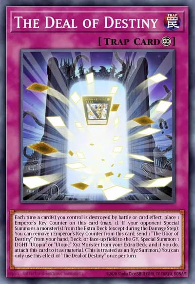 O Acordo do Destino — Carta Yu-Gi-Oh!