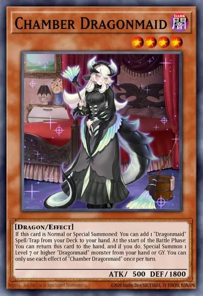 Chamber Dragonmaid — Carta Yu-Gi-Oh!