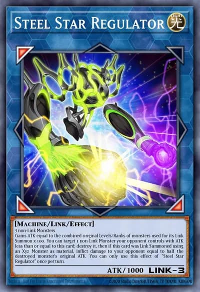 Regulador Estelar de Aço — Carta Yu-Gi-Oh!