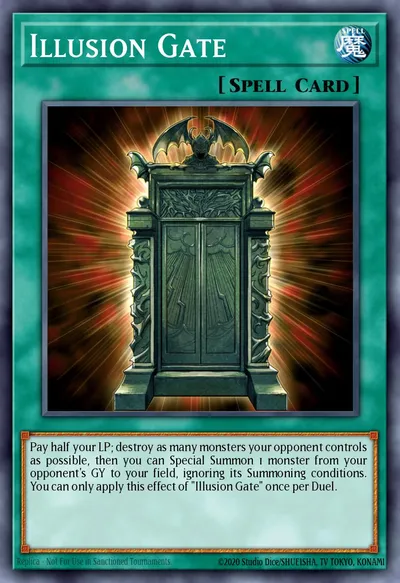 Illusion Gate — Carta Yu-Gi-Oh!