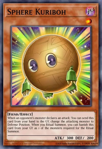 Esfera Kuriboh — Carta Yu-Gi-Oh!