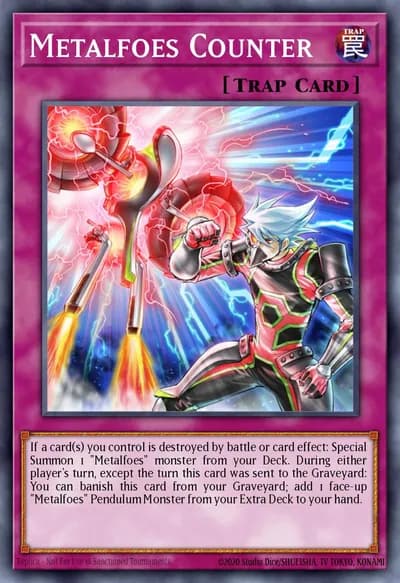 Contrarresposta Metalfoes — Carta Yu-Gi-Oh!
