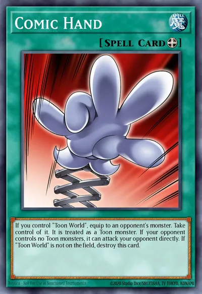 Comic Hand — Carta Yu-Gi-Oh!