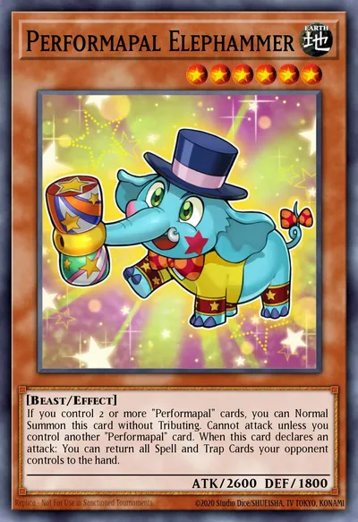 Performapal Elephammer — Carta Yu-Gi-Oh!