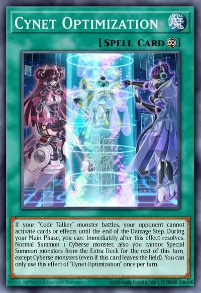 Cynet Optimization — Carta Yu-Gi-Oh!