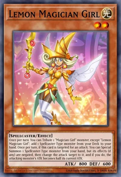 Lemon Magician Girl — Carta Yu-Gi-Oh!