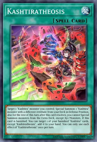 Kashtiratheosis — Carta Yu-Gi-Oh!