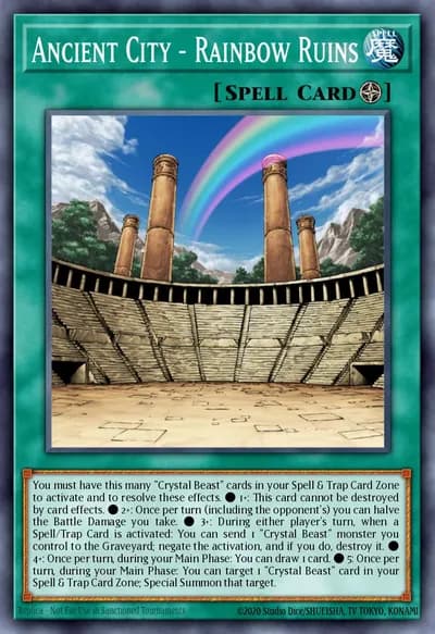Ancient City - Rainbow Ruins — Carta Yu-Gi-Oh!