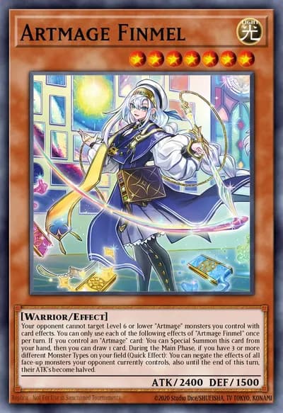Artmage Finmel — Carta Yu-Gi-Oh!