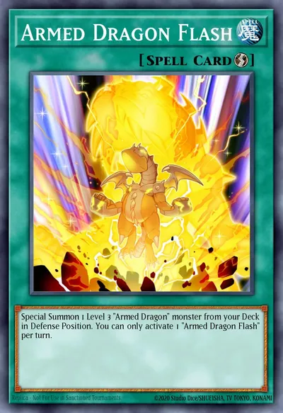Armed Dragon Flash — Carta Yu-Gi-Oh!