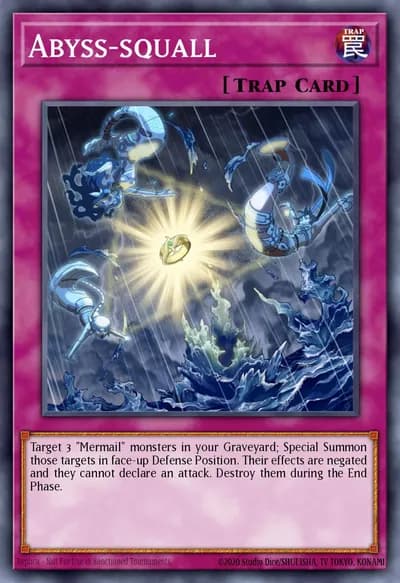 Abismo-Tempestade — Carta Yu-Gi-Oh!