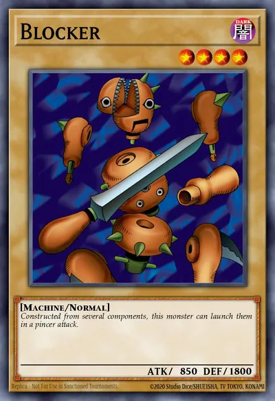 Blocker — Carta Yu-Gi-Oh!