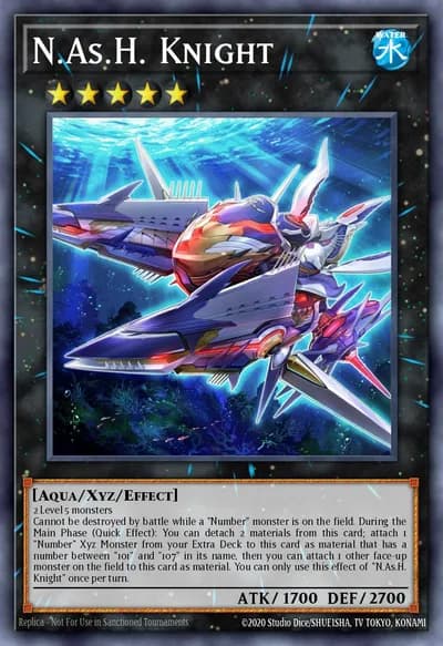 N.As.H. Knight — Carta Yu-Gi-Oh!