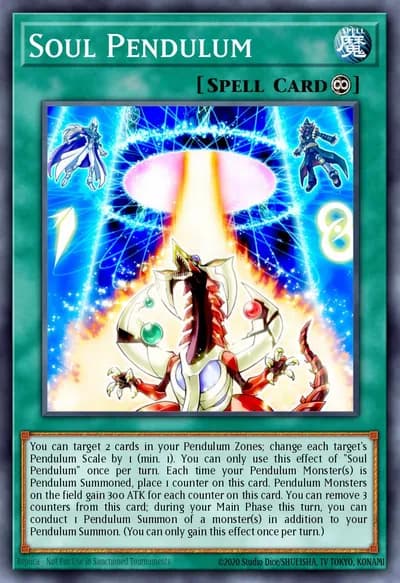 Pêndulo da Alma — Carta Yu-Gi-Oh!