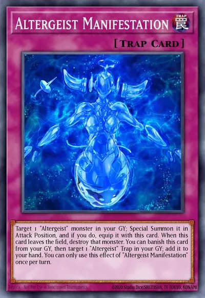 Manifestação Altergeist — Carta Yu-Gi-Oh!