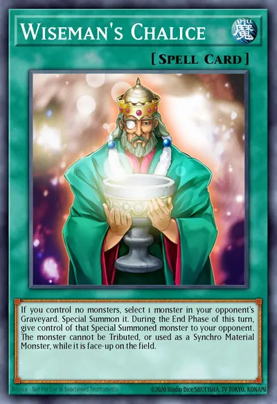 Cálice do Sábio — Carta Yu-Gi-Oh!
