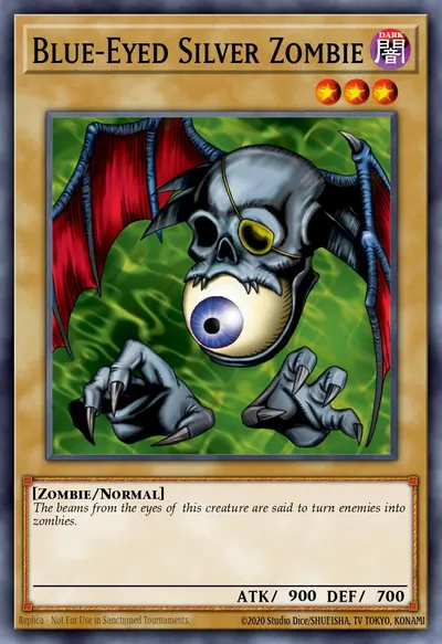 Zumbi de Olhos Azuis — Carta Yu-Gi-Oh!