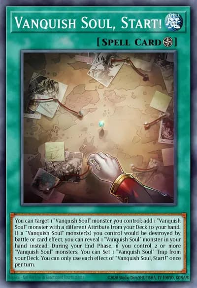 Vanquish Soul, Start! — Carta Yu-Gi-Oh!