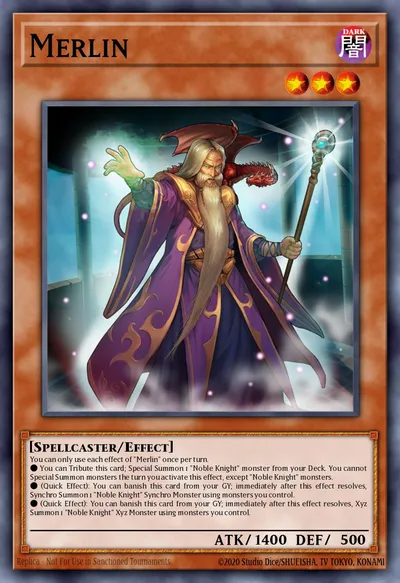 Merlin — Carta Yu-Gi-Oh!