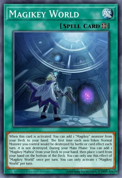 Magikey World — Carta Yu-Gi-Oh!