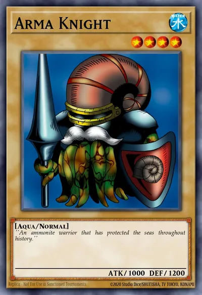 Cavaleiro Arma — Carta Yu-Gi-Oh!
