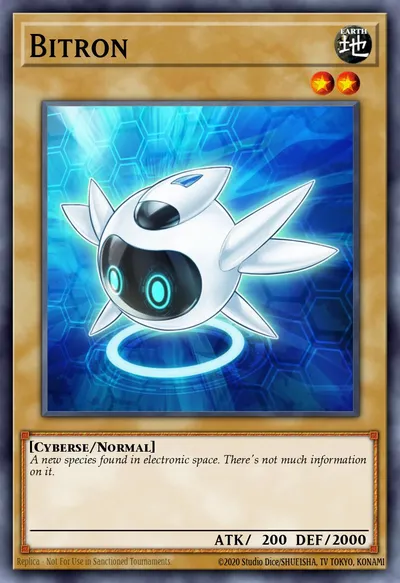 Bitron — Carta Yu-Gi-Oh!