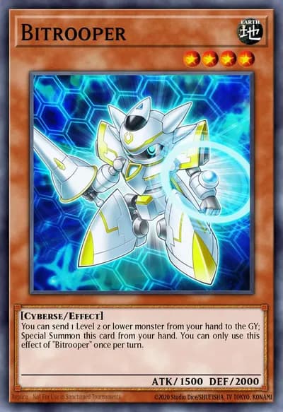 Bitrooper — Carta Yu-Gi-Oh!