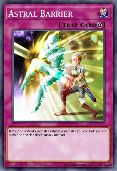 Barreira Astral — Carta Yu-Gi-Oh!