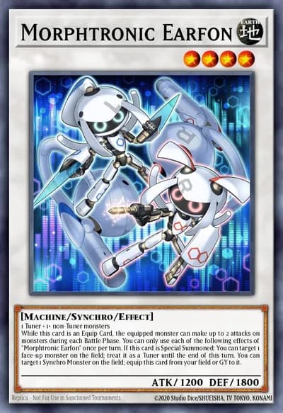 Morphtronic Earfon — Carta Yu-Gi-Oh!