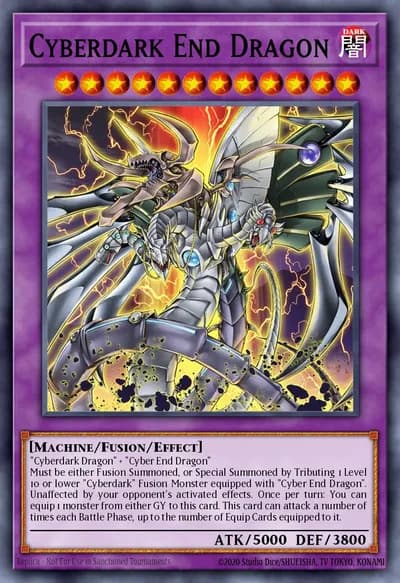 Cyberdark End Dragon — Carta Yu-Gi-Oh!