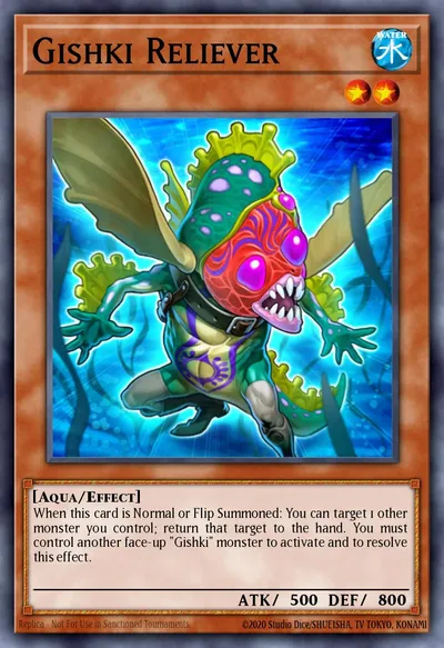 Gishki Aliviador — Carta Yu-Gi-Oh!