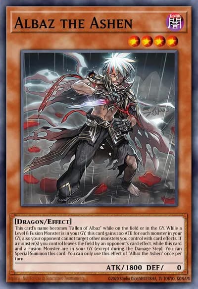Albaz, o Cinzento — Carta Yu-Gi-Oh!