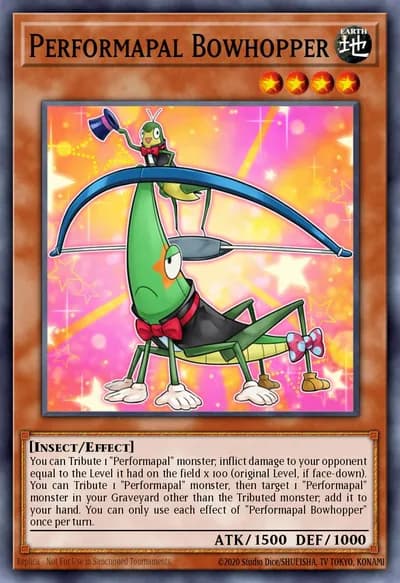 Performapal Bowhopper — Carta Yu-Gi-Oh!