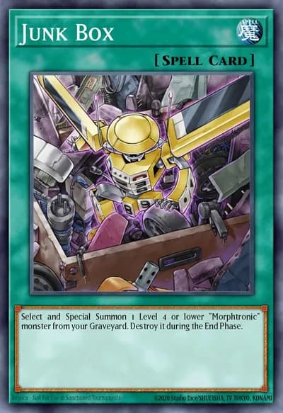 Junk Box — Carta Yu-Gi-Oh!