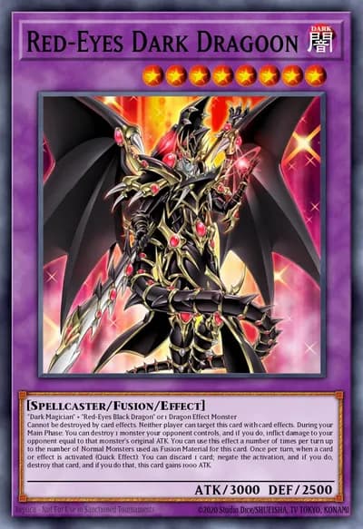 Red-Eyes Dark Dragoon — Carta Yu-Gi-Oh!