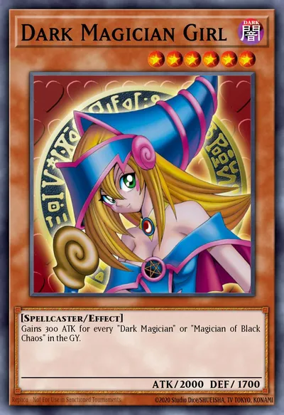 Dark Magician Girl — Carta Yu-Gi-Oh!