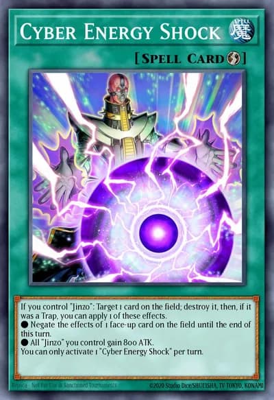 Cyber Energy Shock — Carta Yu-Gi-Oh!