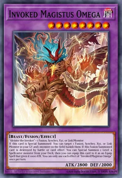 Invoked Magistus Omega — Carta Yu-Gi-Oh!