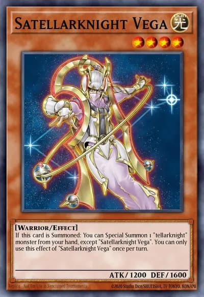 Satellarknight Vega — Carta Yu-Gi-Oh!